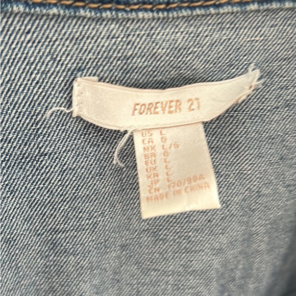 Love me Forever Denim jacket (large) - Picture 3 of 3